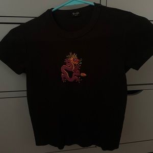 Brandy Melville John Galt dragon shirt